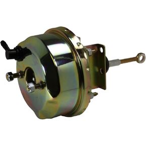 LEED BRAKES 7 Inch Power Brake Booster With Brackets (Zinc)