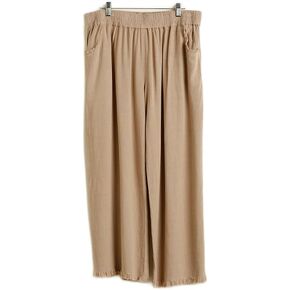 بانت الساق واسعة الساق مع الخصر المرن والجيوب والتنحنح المتوترة in Kuwait