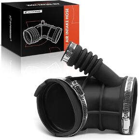 A-Premium Engine Air Huse Hose Tube W/Clamps [Fits DoHC ، 6Cyl 2.5L 3.0L] متوافق مع BMW [Series E46] 325CI 2003-2006 ، 325i 2003-2005 ، 330CI 2001-2006 ، 330i 330xi 2001-2006 ، applies# 135414141999