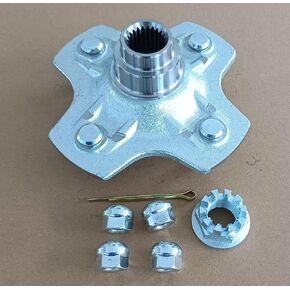 Rear Left Axle Wheel Hub with 5 Nuts Replacement for Honda TRX500 TRX520 TRX420 ATVs TRX420FA TRX420FE TRX420FM TRX420TE TRX420TM Rancher 420 ATV