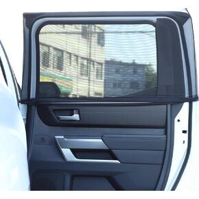 LLKUANG 100% Protection from Bugs for Toyota Tundra 2007-2025 Shade Breathable Mesh Car Curtains Door/Window Net Car Window Screens for Camping-2Pcs