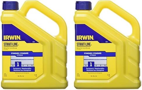 IRWIN Tools STRAIT-LINE 65201 Standard Marking Chalk, 2.5-pound, Blue (65201) in Kuwait