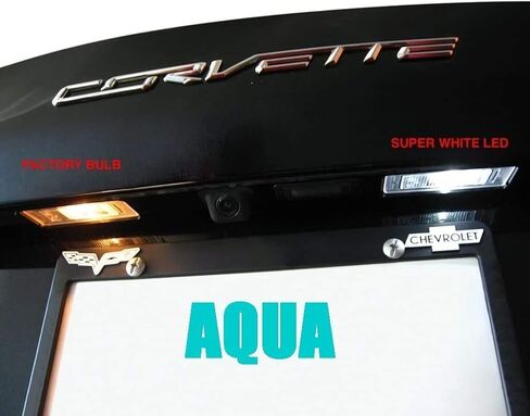 SR1 Performance C7 Hatch & Leach Plate LED Kit لعام 2014-2019 Stingray ، Z51 ، Z06 Corvette (White) in Kuwait