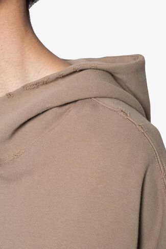 MNML الرجال المبطنون الفضفاضة 3/4 ZIP Hoodie in Saudi Arabia