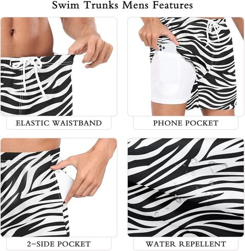 Swim Trunks for Men Casual Shorts Swimwear Summer Beach Wear S-XXL in Saudi Arabia