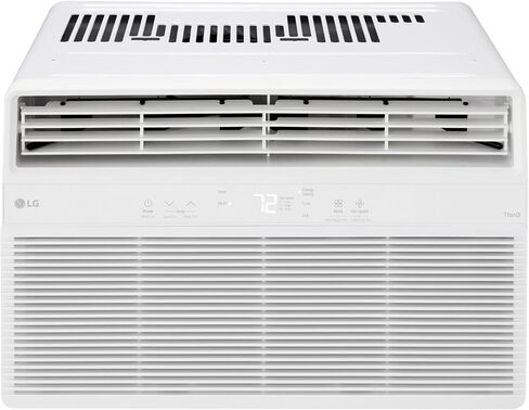 LG 12000 BTU Window Air Conditioners [2023 New] Remote Control WiFi App Ultra-Quite Washable Filter Cools 550Sq.Ft for Medium & Large Room AC Unit air conditioner Easy Install White LW1217ERSM1 in Saudi Arabia