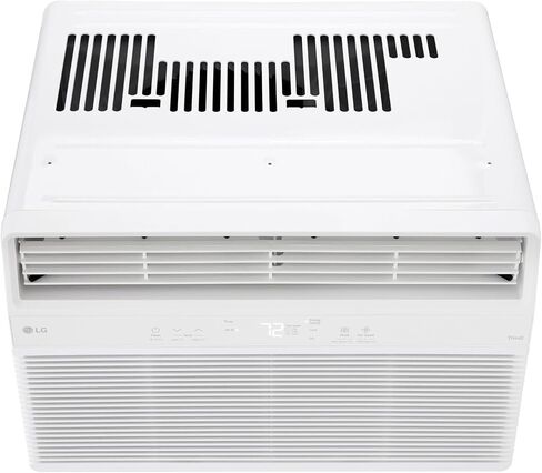 LG 12000 BTU Window Air Conditioners [2023 New] Remote Control WiFi App Ultra-Quite Washable Filter Cools 550Sq.Ft for Medium & Large Room AC Unit air conditioner Easy Install White LW1217ERSM1 in Saudi Arabia
