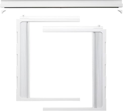 LG 12000 BTU Window Air Conditioners [2023 New] Remote Control WiFi App Ultra-Quite Washable Filter Cools 550Sq.Ft for Medium & Large Room AC Unit air conditioner Easy Install White LW1217ERSM1 in Saudi Arabia