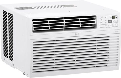LG 12000 BTU Window Air Conditioners [2023 New] Remote Control WiFi App Ultra-Quite Washable Filter Cools 550Sq.Ft for Medium & Large Room AC Unit air conditioner Easy Install White LW1217ERSM1 in Kuwait