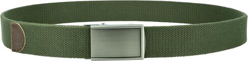 Gelante Canvas Belt, Heavy Duty Cotton Webbing Strap for Work and Casual 2037A in Saudi Arabia