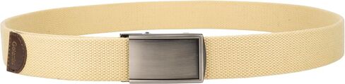 Gelante Canvas Belt, Heavy Duty Cotton Webbing Strap for Work and Casual 2037A in Saudi Arabia