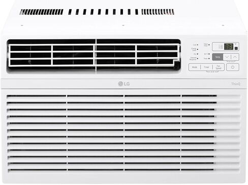 LG 12000 BTU Window Air Conditioners [2023 New] Remote Control WiFi App Ultra-Quite Washable Filter Cools 550Sq.Ft for Medium & Large Room AC Unit air conditioner Easy Install White LW1217ERSM1 in Kuwait