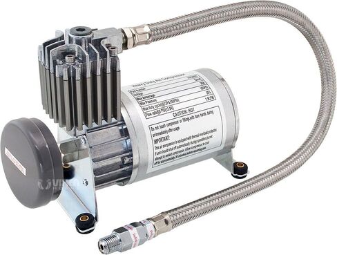 Vixen Horns 0.5 Gallon (2 Liter) Train/Air Horn Tank with 150 PSI Compressor Onboard System/Kit 12V VXO8805 in Saudi Arabia