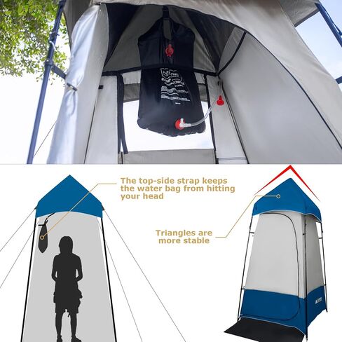 Leader Accessories Shower Tent Changing Room Privacy Toilet Tent Portable Camping Shelters in Kuwait