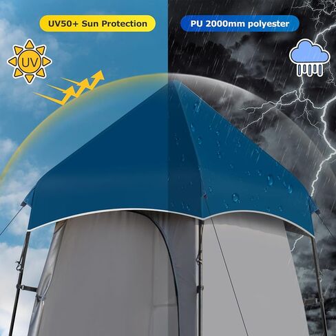 Leader Accessories Shower Tent Changing Room Privacy Toilet Tent Portable Camping Shelters in Kuwait