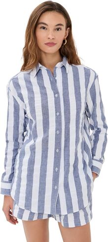 LE BOP Women's Cecillia Button Down in Saudi Arabia