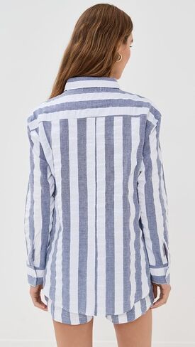 LE BOP Women's Cecillia Button Down in Saudi Arabia