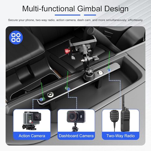Phone Mount Compatible with 2019-2025 Dodge Ram 1500 Dashboard Phone Holder Replacement for 2019-2024 2025 Dodge Ram 1500 Accessories in Kuwait