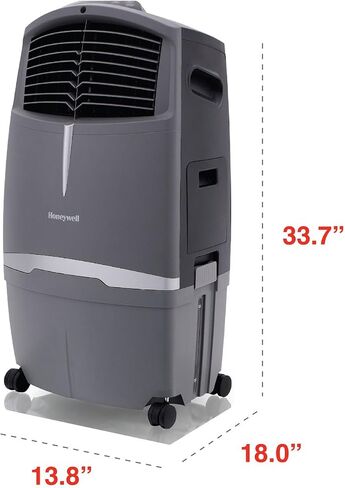 هانيويل 500 CFM مبرد تبخيري محمول داخلي وخارجي ومروحة ومرطب مع جهاز تحكم عن بعد in Kuwait