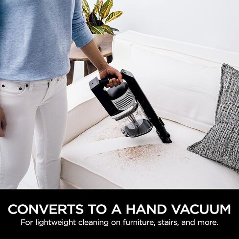 Shark IZ363HT Anti-Allergen Pet Power Cordless Stick Vacuum Self-Cleaning Brusholl, PowerFins, Crevice Tool, Dusting Brush, Pet Multi-Tool & Anti-Allergen Dusting Brush, 50min Runtime, Blue in Saudi Arabia