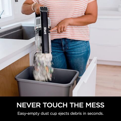 Shark IZ363HT Anti-Allergen Pet Power Cordless Stick Vacuum Self-Cleaning Brusholl, PowerFins, Crevice Tool, Dusting Brush, Pet Multi-Tool & Anti-Allergen Dusting Brush, 50min Runtime, Blue in Saudi Arabia