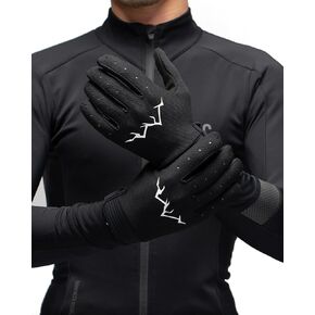 MTB Mountain Bike Gloves Touchscreen with Dots Breathable Palm for BMX MX ATV Motocross Gloves
