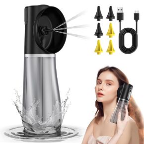 Electric Ear Wax Removal，Dual-Tank Design with 4 Pressure Modes and 6 Reusable Replacement Tips，Safe and Effective Electric Ear Wax Removal Tool, IPX7 Waterproof
