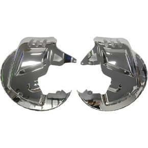 أغطية فرامل الدراجات النارية Chrome أغطية فرامل LED FIRE من Honda Goldwing GL1800 2001-2014 F6B 2013-2015 (Red)
