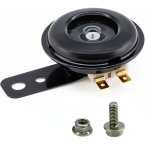 12V Golf Cart Horn Kit w/Floor Button Fits EZGO, Club Car, Yamaha