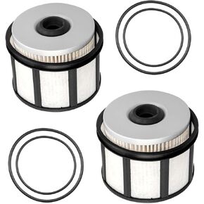 Ford 7.3L Diesel Fuel Filter Compatible with 1999-2003 E350, F250, F350, F450, 2000-2003 E450 Excursion, 2002-2003 E550 Super Duty 7.3 L Powerstroke - Replaces FD4596, F81Z-9N184-AA