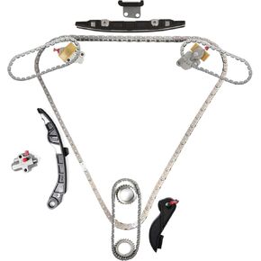 Timing Chain Kit 2017-2024 Compatible with Nissan Pathfinder Infiniti QX60 3.5L V6 for VQ35DD Engine Replaces 130286KA0A 130286KA1B 150416KA0A 130706KA1B 130706KA1C 130706KA0A 130706KA0D