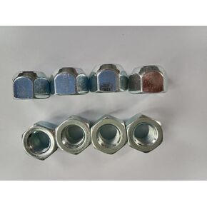 8pcs Rear Wheel Hub Bolts Lug Nuts 7542714 Replacement for Polaris Scrambler Sportman Trail Blazer Boss atv 1/2"-20 Rear Wheel Stud