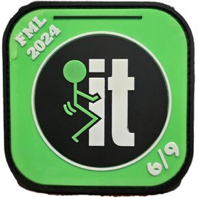 تصحيحات Cornhole مضحكة FML 2024 F .. تصحيح لأكياس حقائب الظهر القبعات سترات الملابس حقيبة Troh