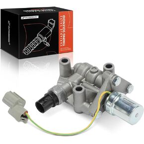 A-Premium Engine Variable Valve Timing (VVT) Solenoid Compatible with Honda Civic 2001-2005 & Acura EL 2001-2005, 1.7L, Replace# 15810PLRA01