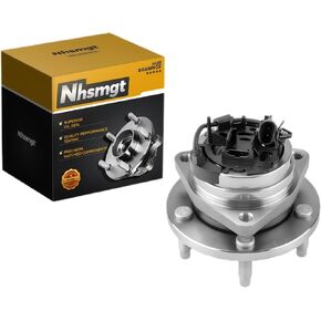513214 Front Wheel Bearing Hub Assembly Compatible with Malibu 2004-2012, HHR 2008-2010, G6 2005-2010, Cobalt 2008-2010, Aura 2007-2009 5 Lug with ABS
