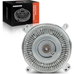 A-Premium Engine Cooling Fan Clutch Compatible with Mercedes-Benz 280SE 1972-1973, 280SEL 1972-1973, 300SEL 1972-1973, 350SL 1972, 450SE 1973-1976, 450SEL 1973-1980, 450SL 1973-1980, 450SLC 1973-1980