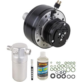 AC Compressor & A/C Kit For 1992 Chevy Silverado Cheyenne Blazer Suburban GMC Sierra Jimmy GMT400 - BuyAutoParts 60-80233RK New