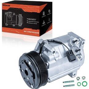 AC compressor Air Conditioning Compressor & A/C Clutch for Fit for 3.6L 2008-2012 Buick Enclave 2009-2012 Chevrolet Traverse 2007-2012 GMC Acadia 2007-2010 Saturn Outlook