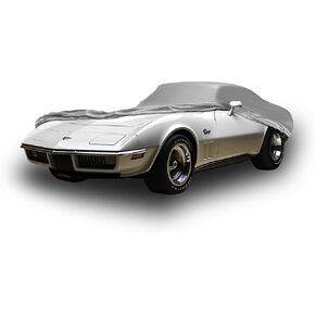 Car Covers Weatherproof Max Car Cover & Warranty Compatible with Chevrolet 1968-1982 Corvette Stingray- Outdoor Cover Theft Cable Lock Car Accessories Better Than Waterproof
