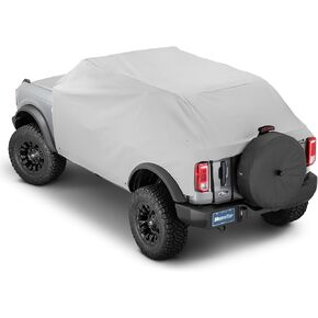 MasterTop 5-Layer Cab Cover - Fits Ford Bronco 2021-2023 - Ford Bronco Car Cover Ford Bronco Cover Ford Bronco Car Accessories Soft Car Cover - Includes Lock & Storage Bag - Weatherproof Protection