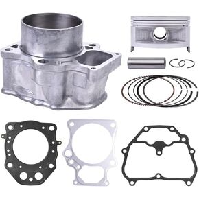 Cylinder Piston Gasket Top End Rebuild Kit for Honda FOURT/RAX 500 FORE/MAN TRX500 FE FM FPE FPM FA 2012-2016 Replace OEM 12100-HR0-F00