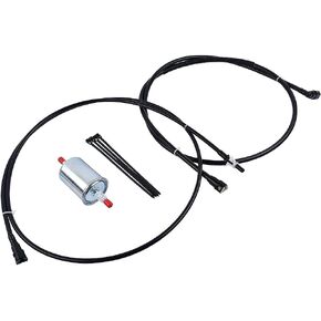 استبدال خط استبدال خط الوقود لـ Chevy S10 LS SS ZR2 GMC Sonoma SL SLE 1997-2003 FL-GM56C NFR0012 GM56B