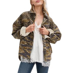Kedera Leopard المطبوعة Jean Jack