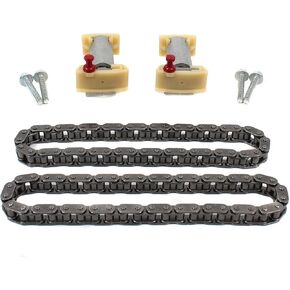 CNS Secondary Upper Timing Chains & Tensioner Kit Compatible/Replacement for 97-09 FORD/JAGUAR/LAND ROVER/LINCOLN 3.9L, 4.0L 4.2L, 4.4L V8 DOHC