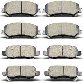D1737 D905 Front Rear Ceramic Brake Pads Set 8pcs Fit For Nissan For 2017-2022 Qashqai,For 2017-2022 Rogue Sport,For 2019-2020 Rogue