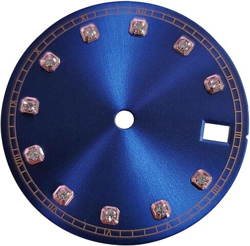28.5MM Watch Dial Fits for NH35/NH36 Watch Movement Repair Part Accessories in Saudi Arabia
