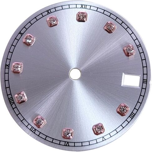 28.5MM Watch Dial Fits for NH35/NH36 Watch Movement Repair Part Accessories in Saudi Arabia