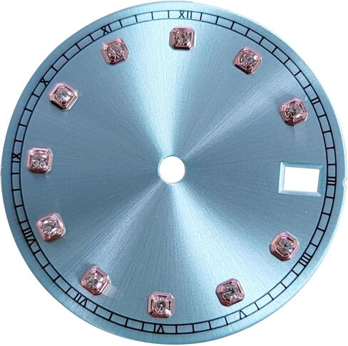 28.5MM Watch Dial Fits for NH35/NH36 Watch Movement Repair Part Accessories in Saudi Arabia