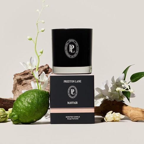 The Scented Candle, Luxury Candle with Vegan, Soy Wax Blend, Mayfair, 7.5 Oz in Saudi Arabia