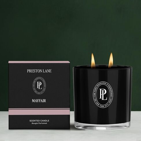 The Scented Candle, Luxury Candle with Vegan, Soy Wax Blend, Mayfair, 7.5 Oz in Saudi Arabia